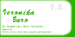 veronika buro business card